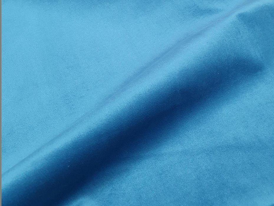 Кухонный угловой диван Альфа правый угол (голубой\бежевый)