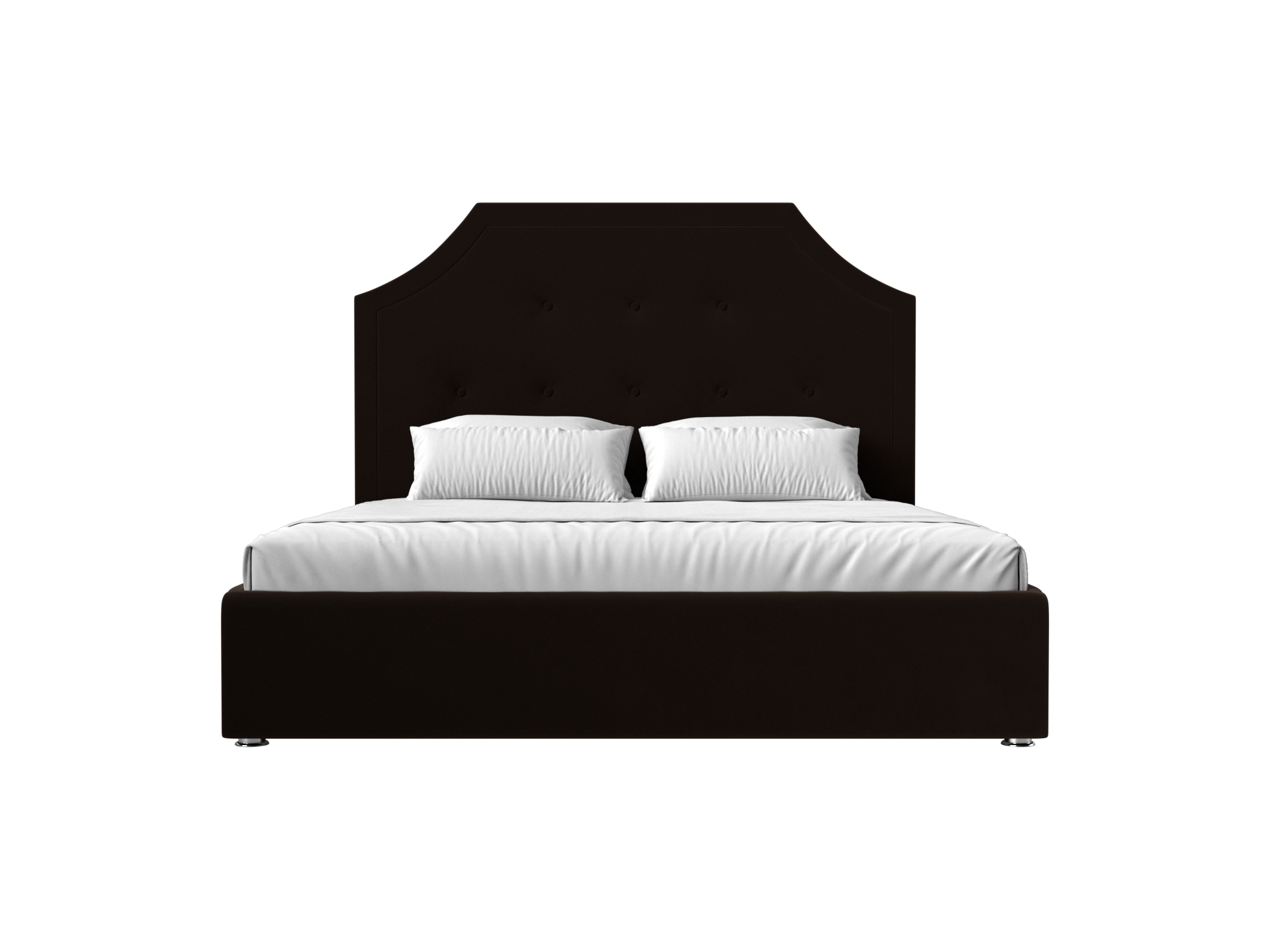 Интерьерная кровать Кантри 160 (Коричневый)