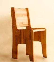 Парта-трансформер с пеналом + стул