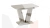 Стол раздвижной Чинзано Тип 1 Дуб Сонома трюфель, Стекло бежевое матовое
