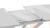 Стол обеденный раздвижной Манхеттен Т1 Белый муар, Стекло матовое белое