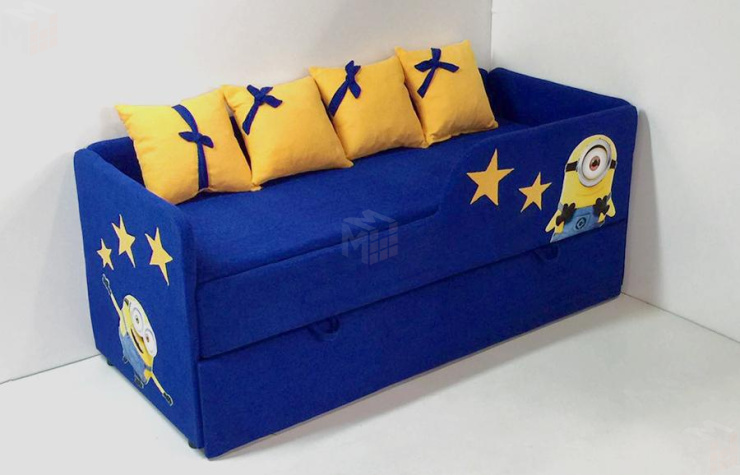 Диван-кровать Миньоны для двоих детей