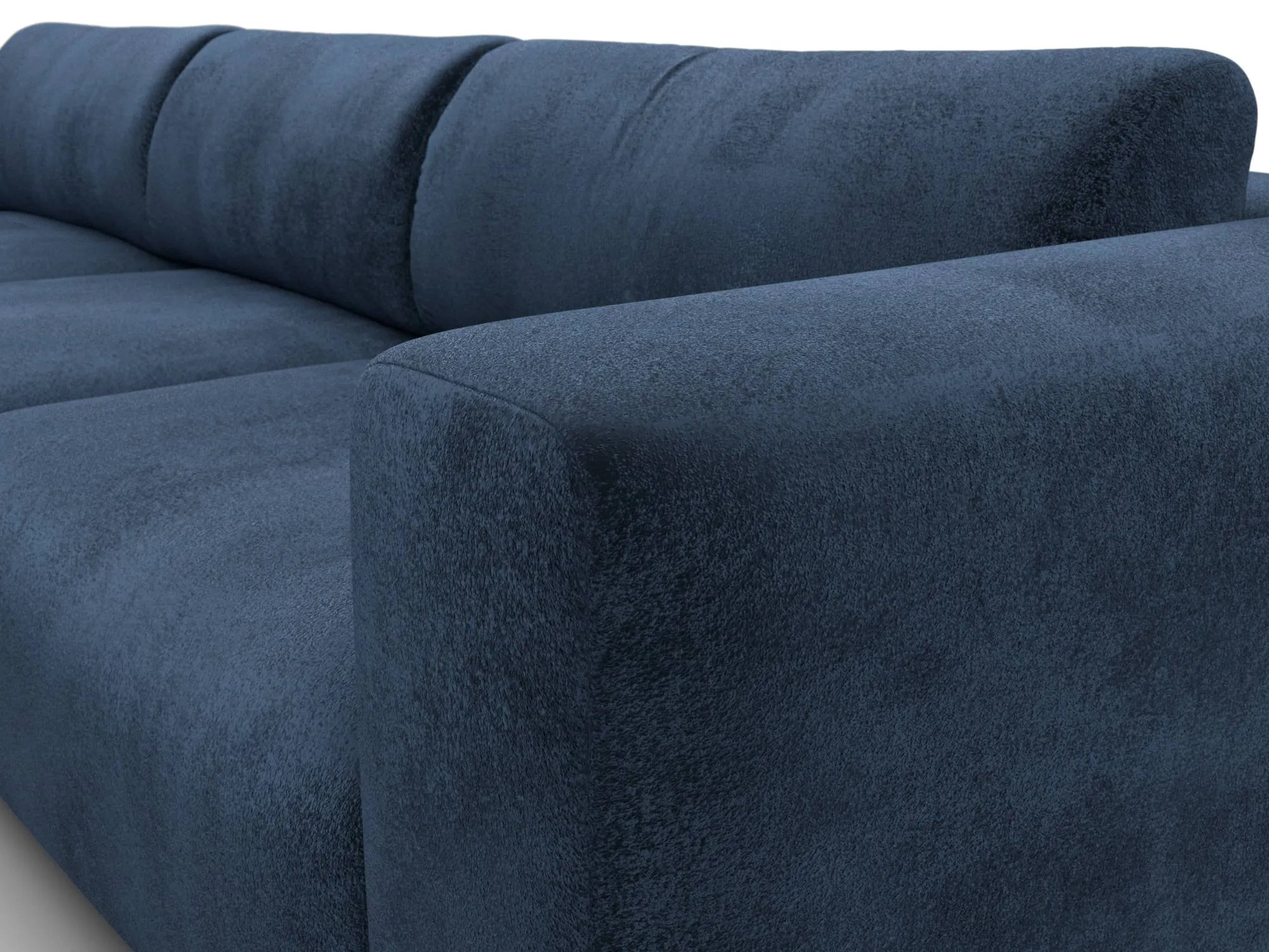 Диван угловой Лига-066 НПБ Лонг угол левый ( TOWER 13 синий )