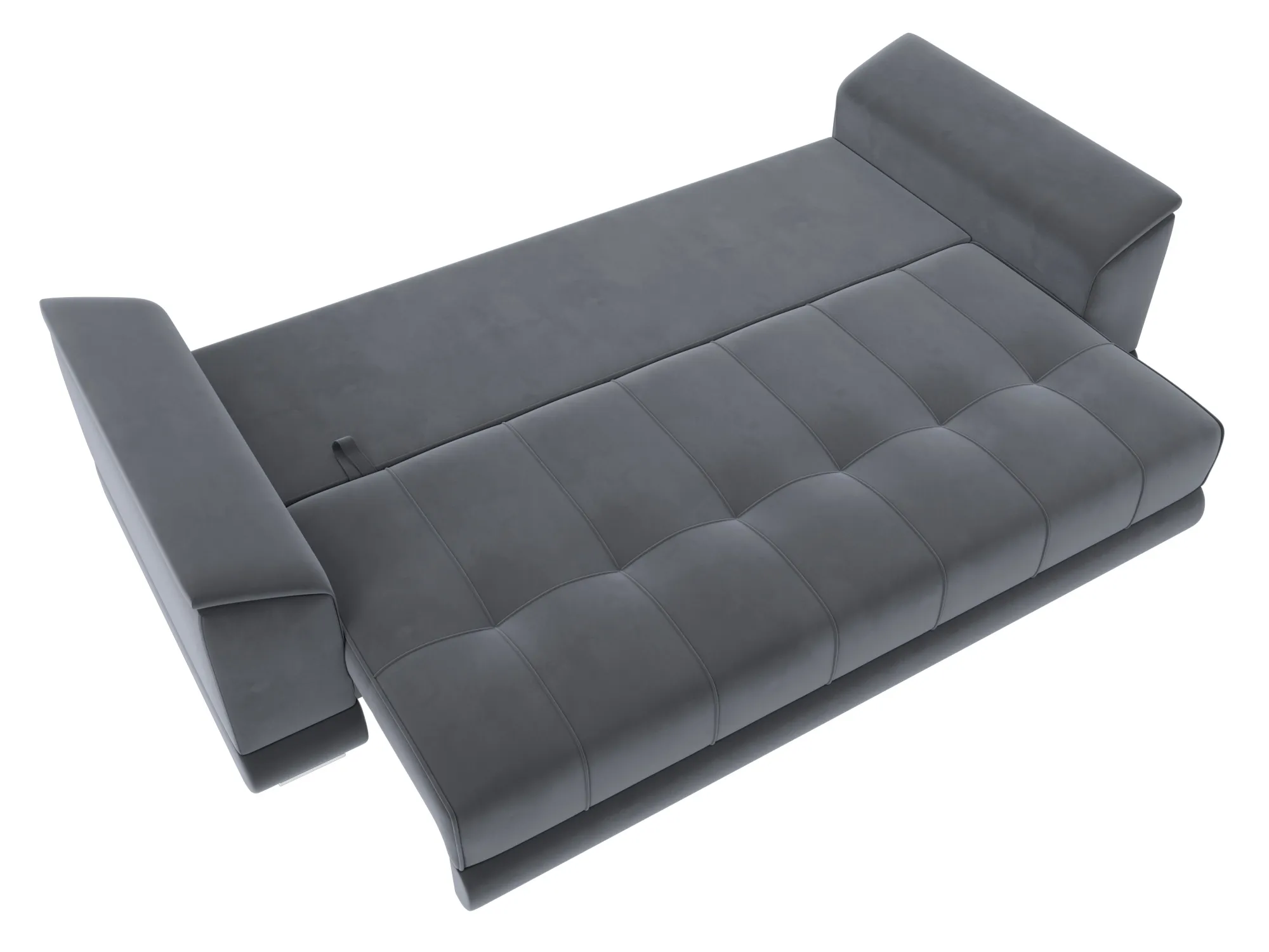 Диван прямой НордСтар НПБ ( SEVEN 17 серый )