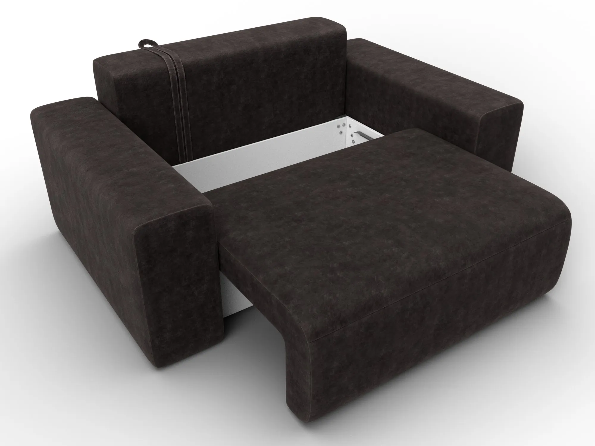 Кресло Лига-036 НПБ ( BRUT 17 коричневый )