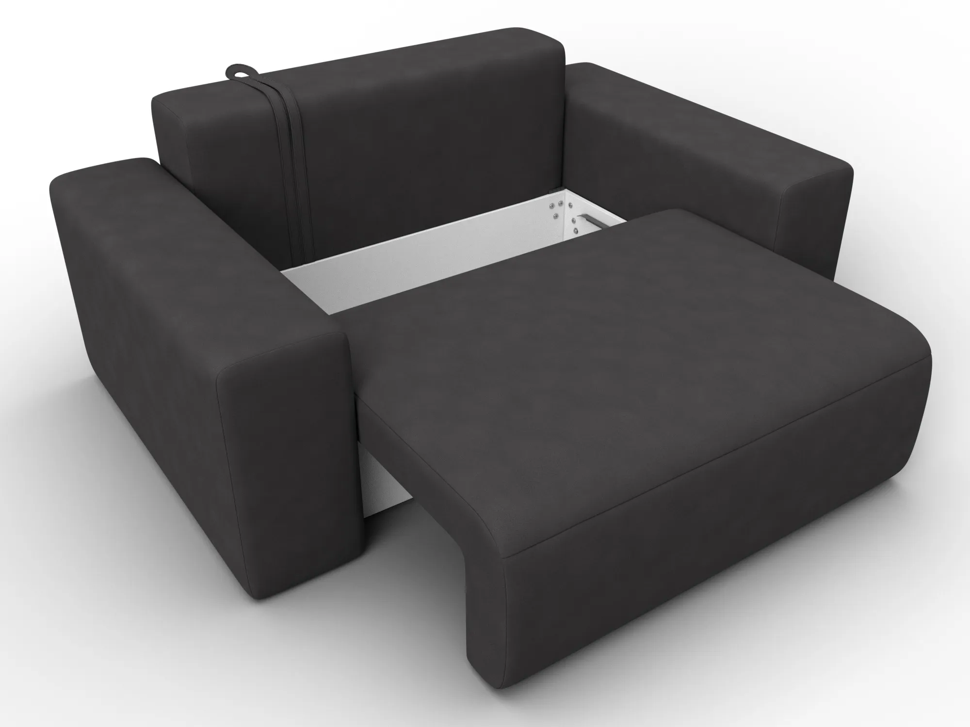 Кресло Лига-036 НПБ ( JOLY 08 коричневый )