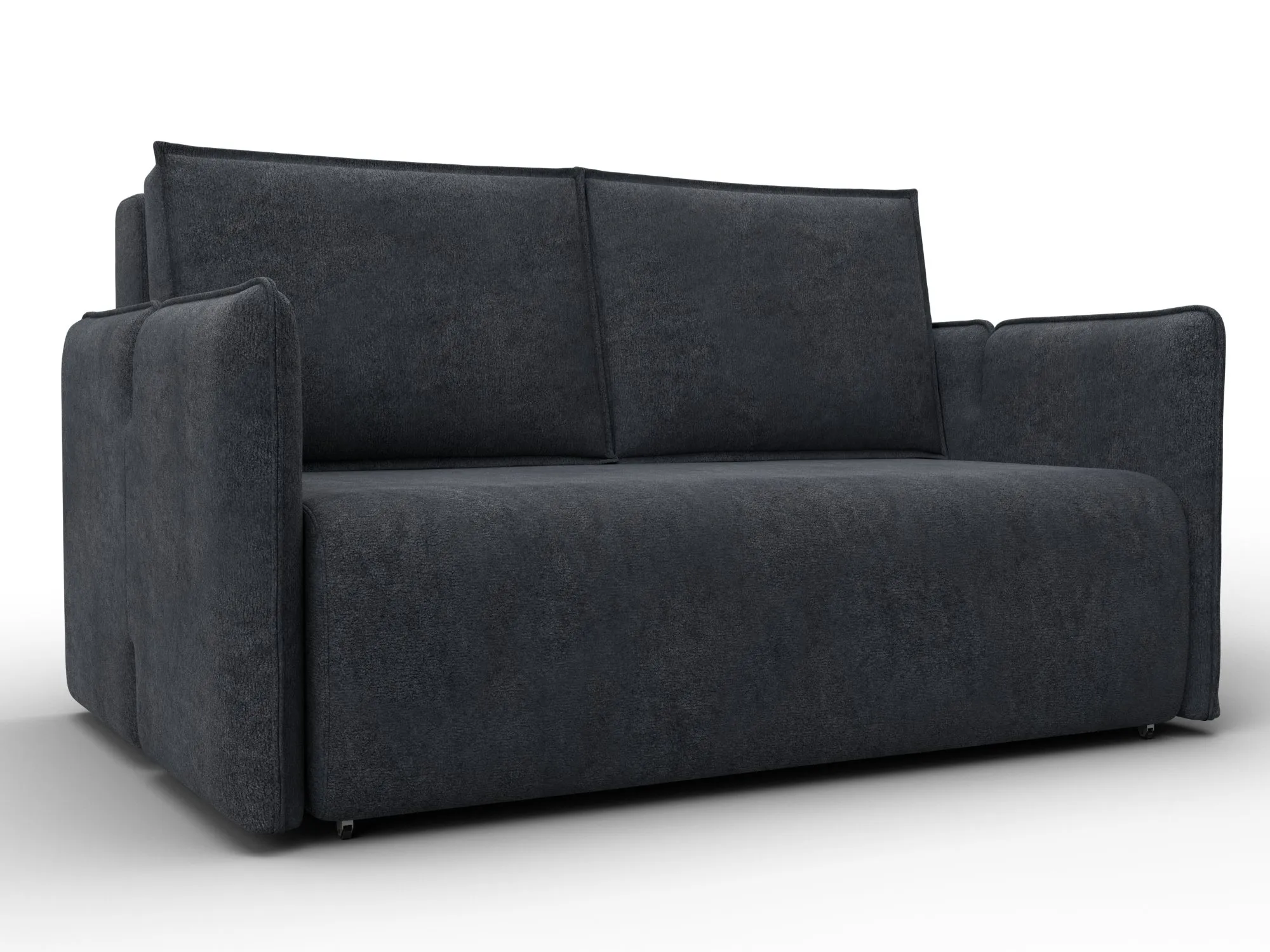 Диван прямой Лига-117 ( LAIM 26 темно-серый )