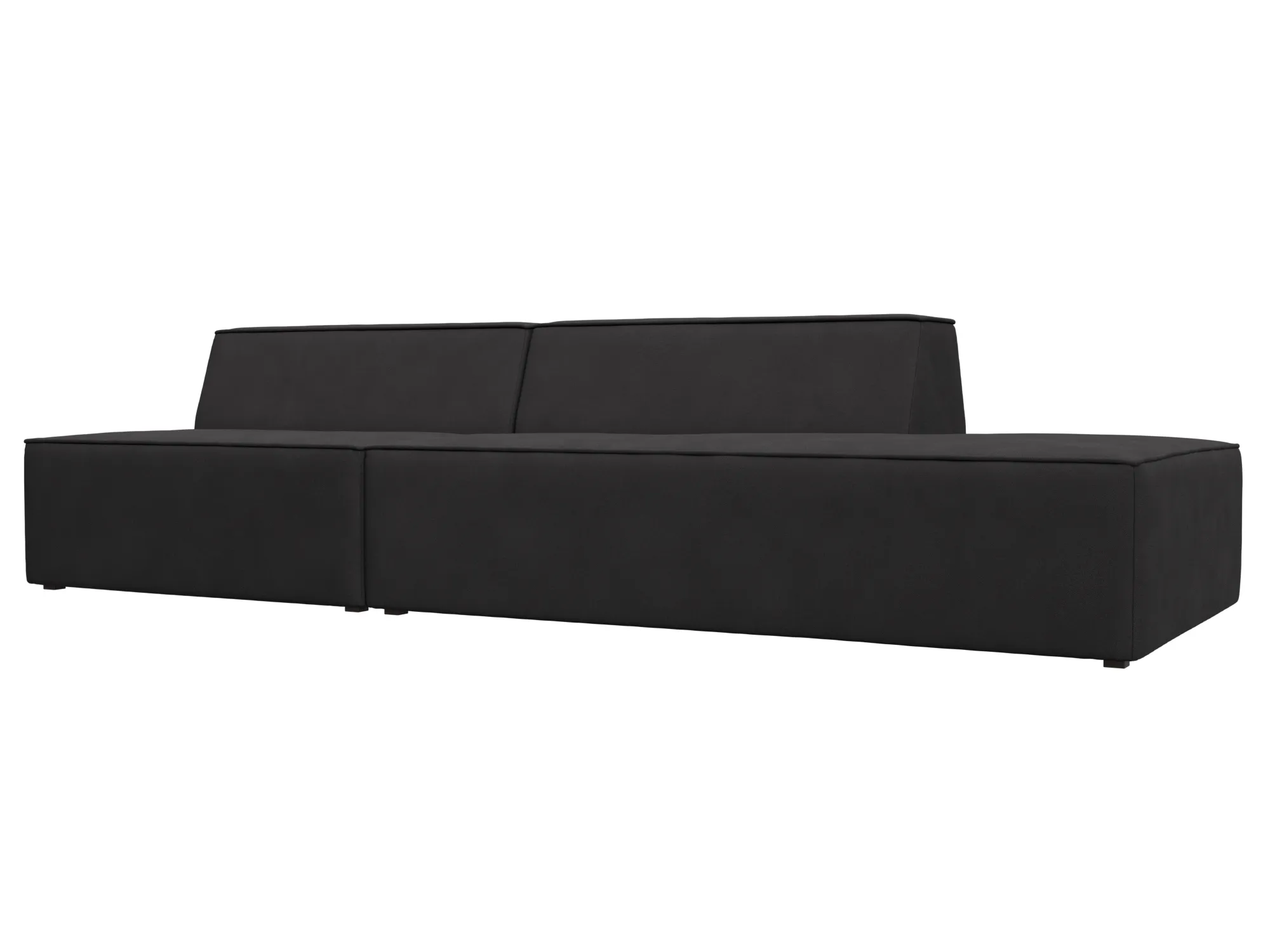 Диван прямой модульный Монс Модерн левый ( JOLY 08 коричневый )