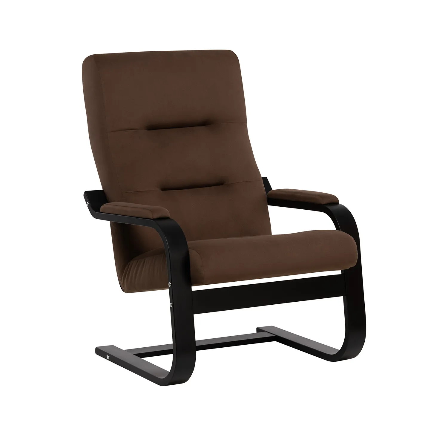 Кресло Leset Оскар (Венге/V23 молочный шоколад)