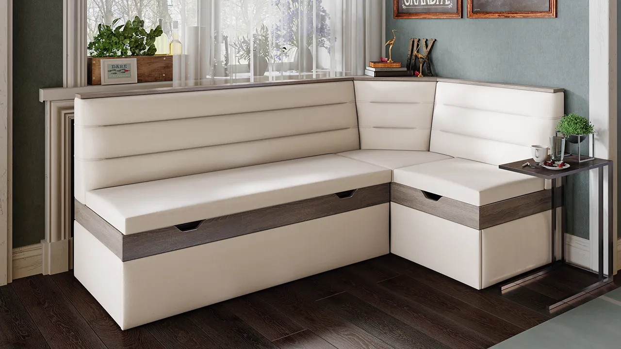 Угловая скамья Корсика со спальным местом