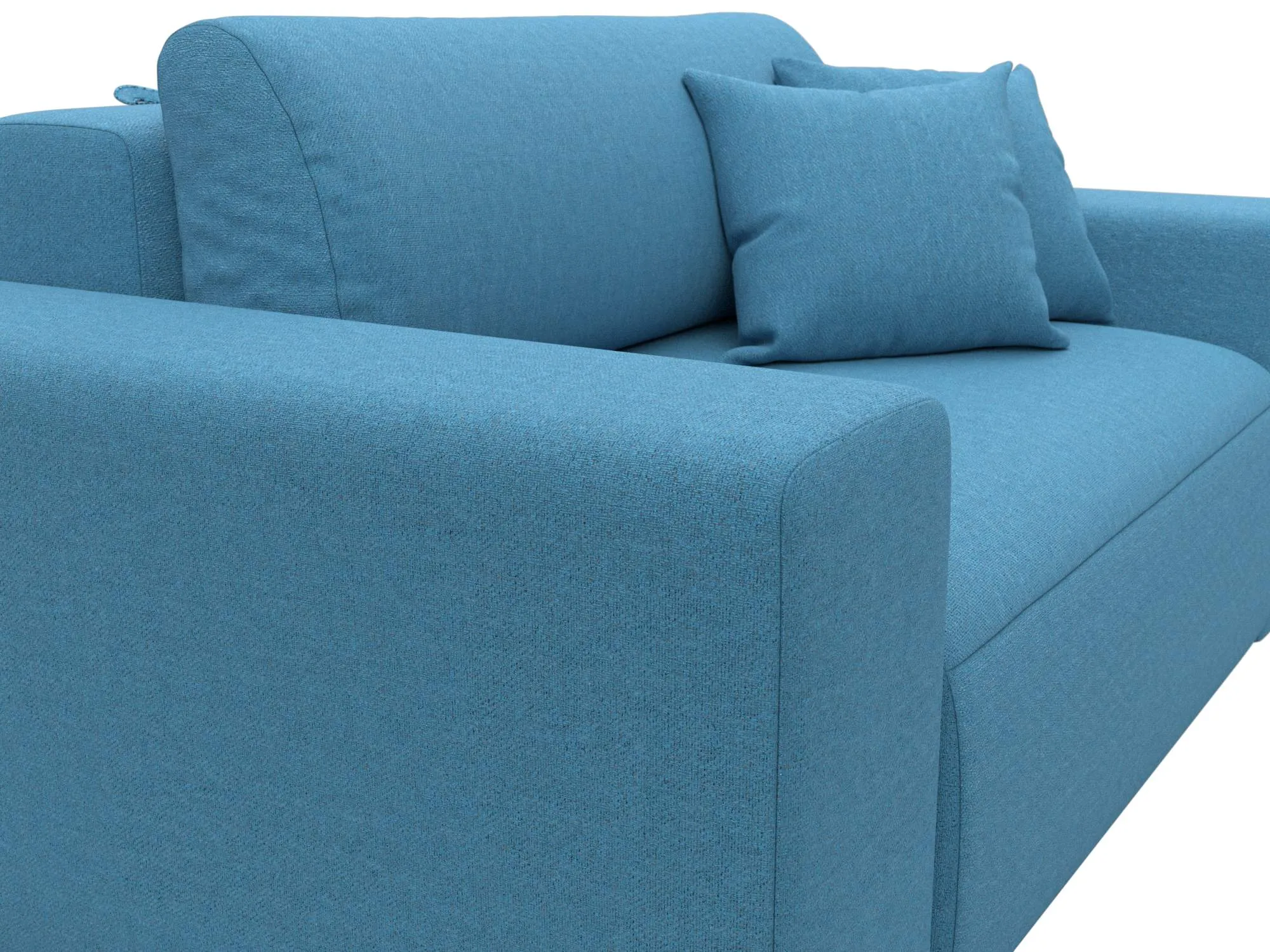 Кресло Лига-036 НПБ ( Амур голубой )