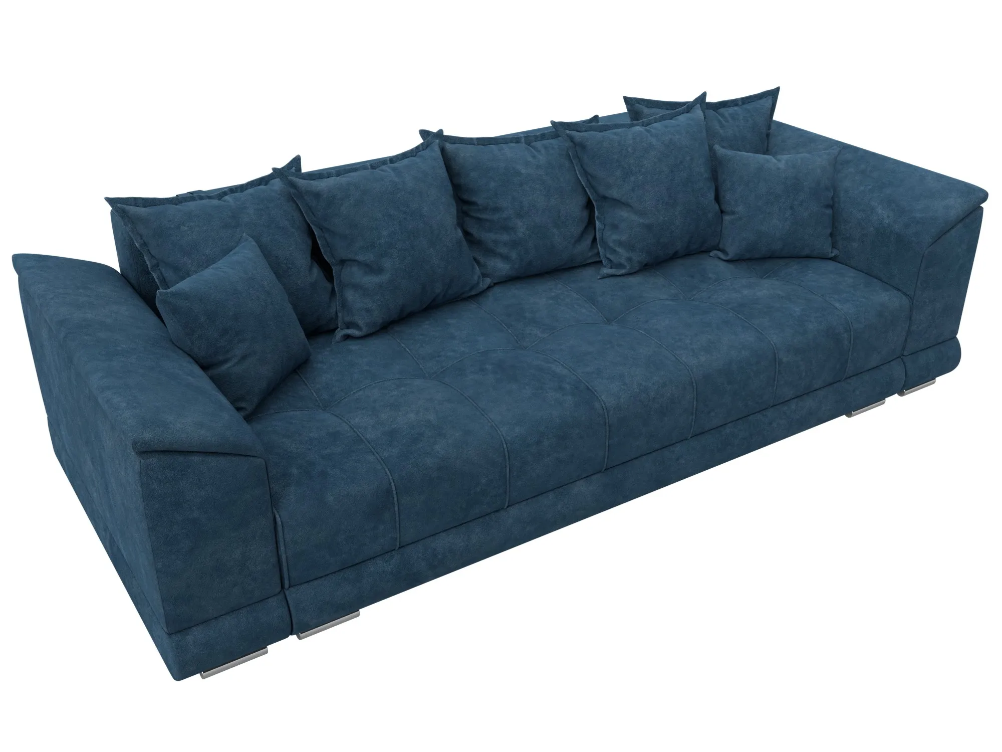 Диван прямой НордСтар НПБ ( BRUT 11 синий )