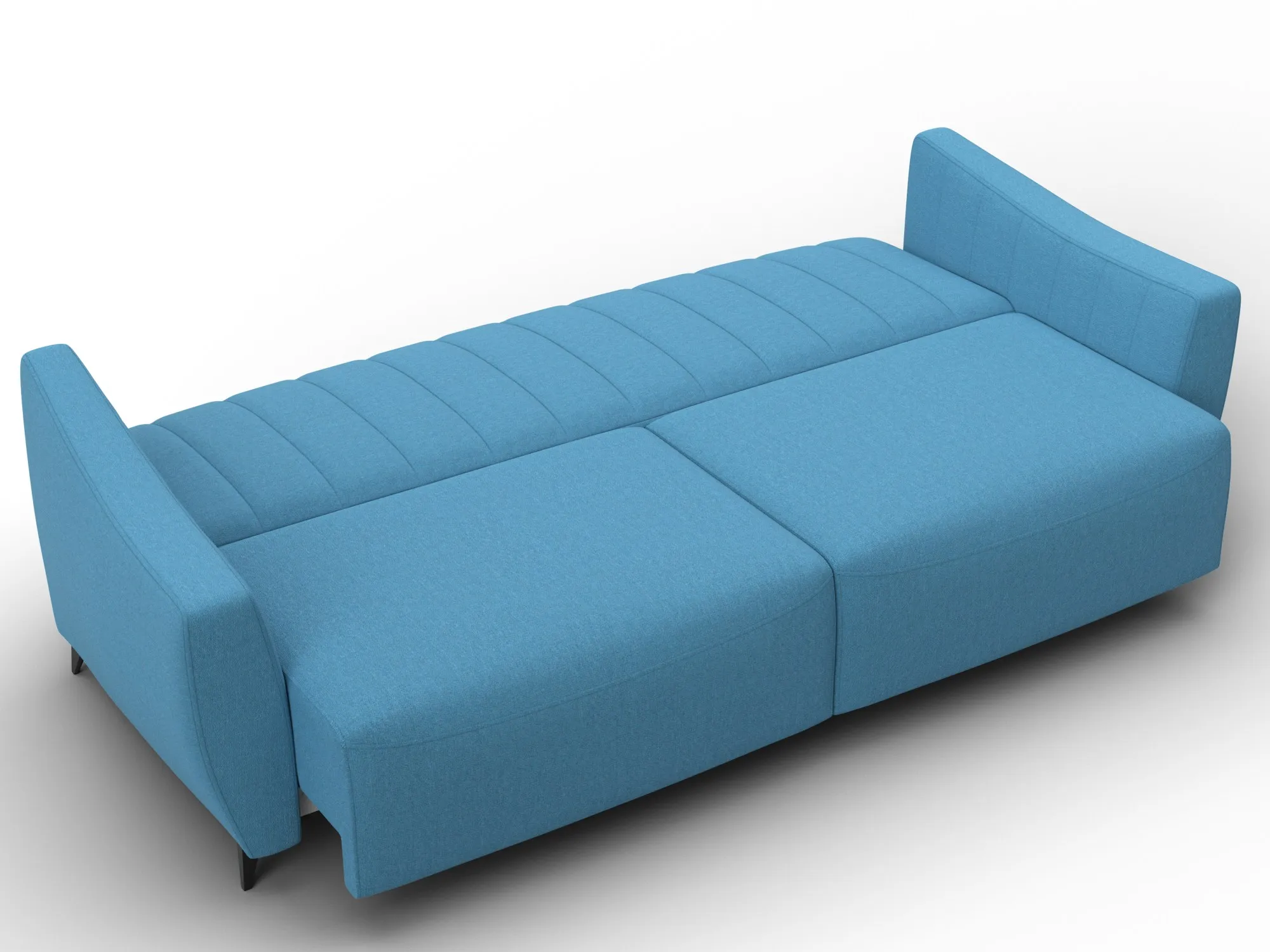 Диван-книжка Лига-095 НПБ ( Амур 10 голубой )