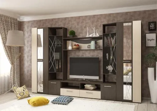 Гостиная Гамма с зеркалами