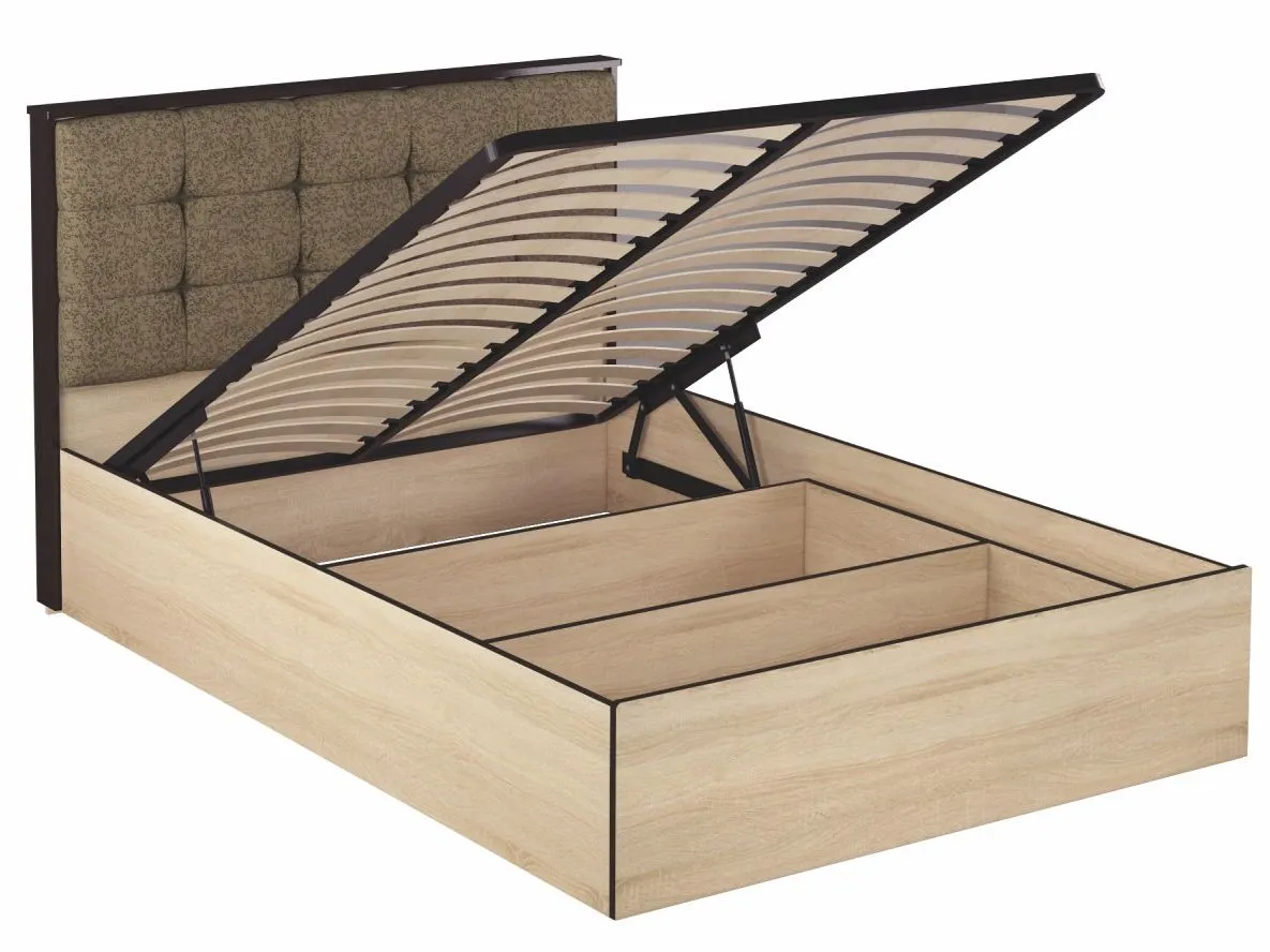 Кровать Лирика 1,6 ЛК-2 с подъемным механизмом