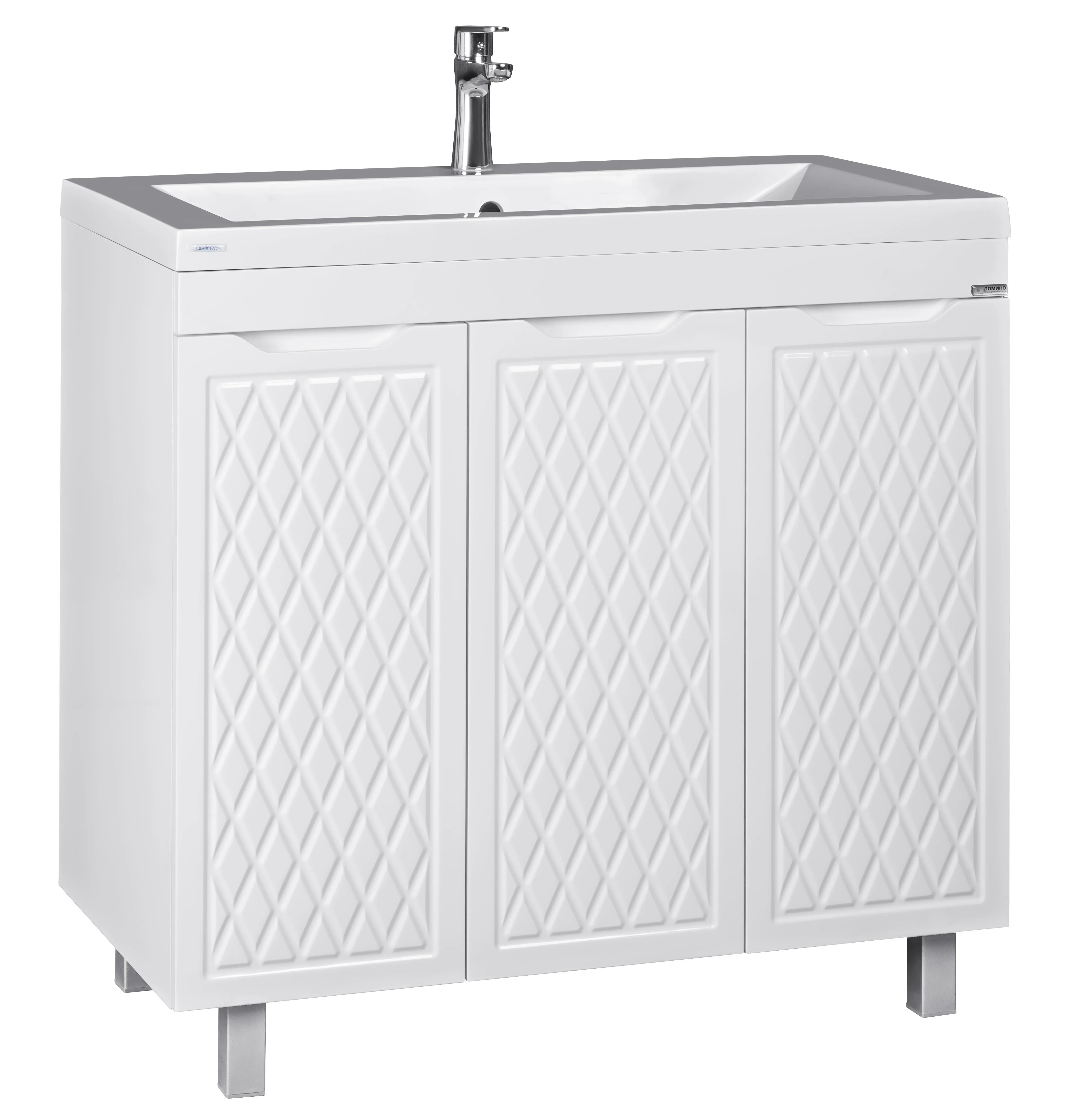 Тумба под умывальник "Andrea 90" 3D без ящика Домино
