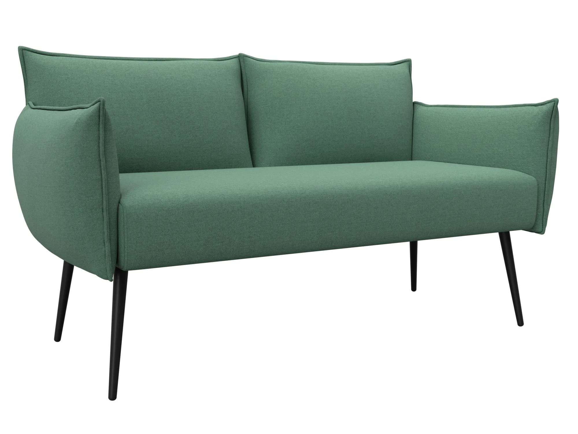 Диван прямой Лига-083 ( Амур 11 зеленый )