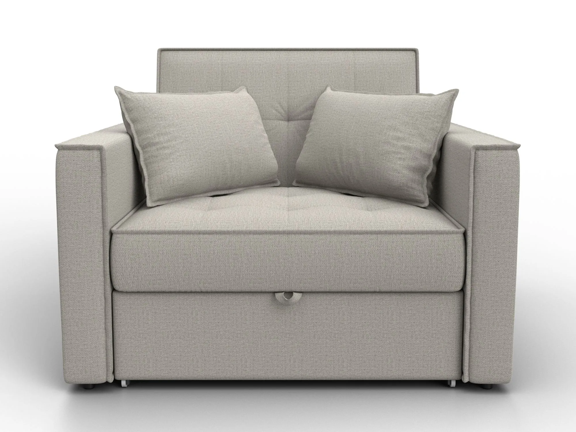 Кресло-кровать Лига-104 (80) ( Амур 02 бежевый )