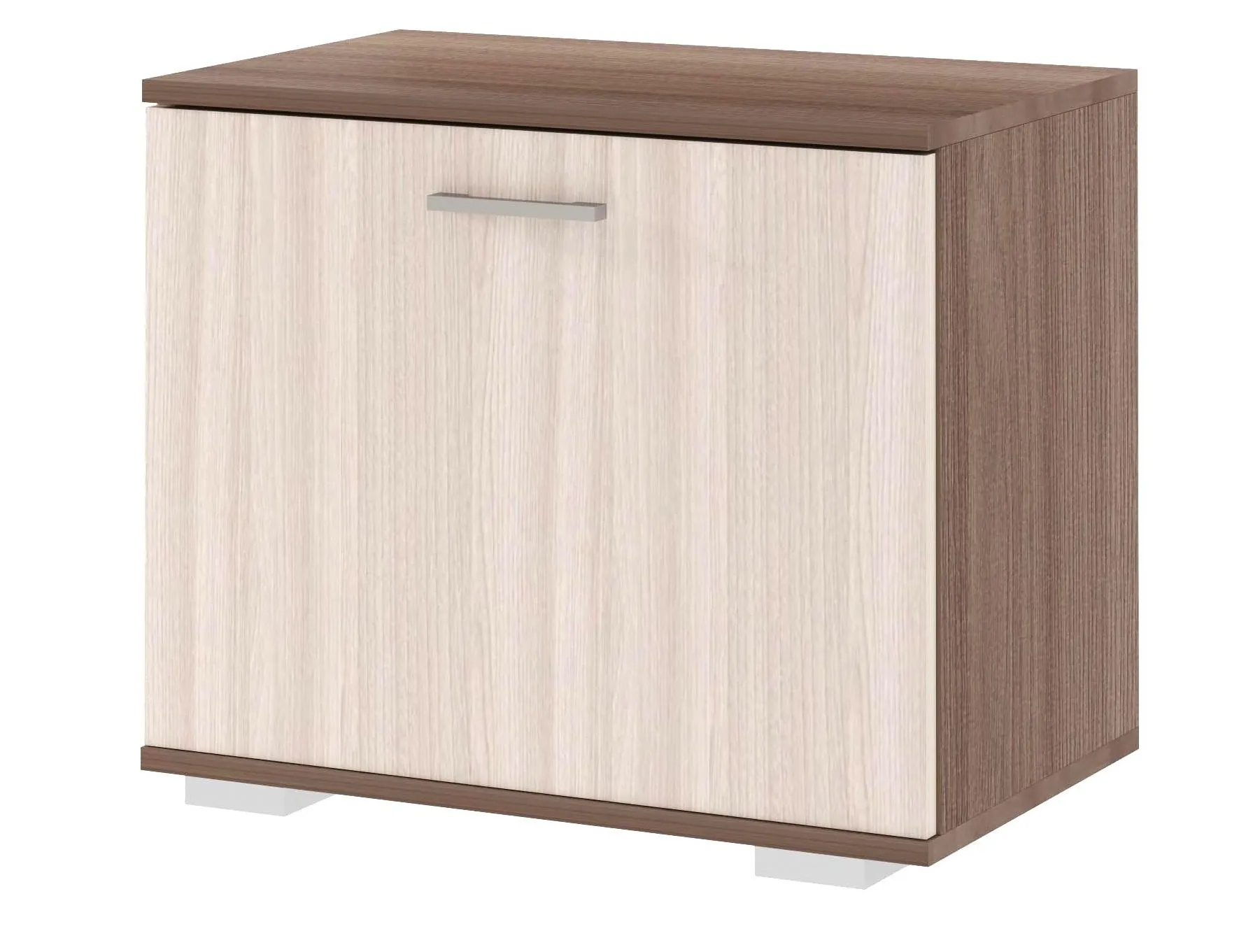 Обувница ИТАЛИЯ О-600 Сонома-Белый глянец