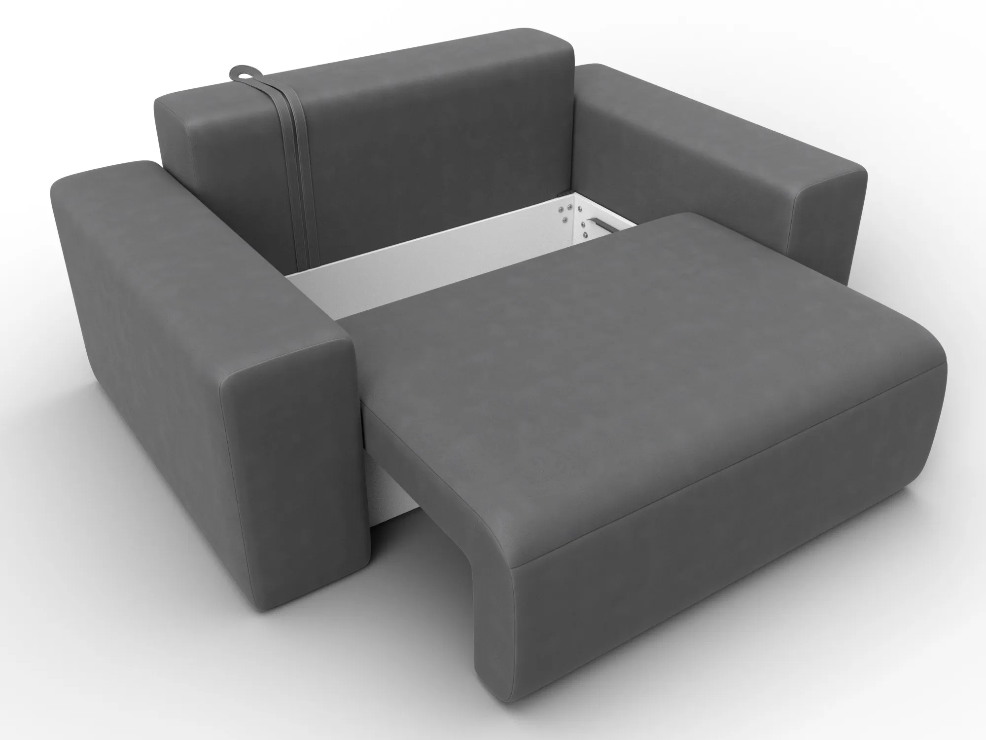 Кресло Лига-036 НПБ ( JOLY 13 серый )