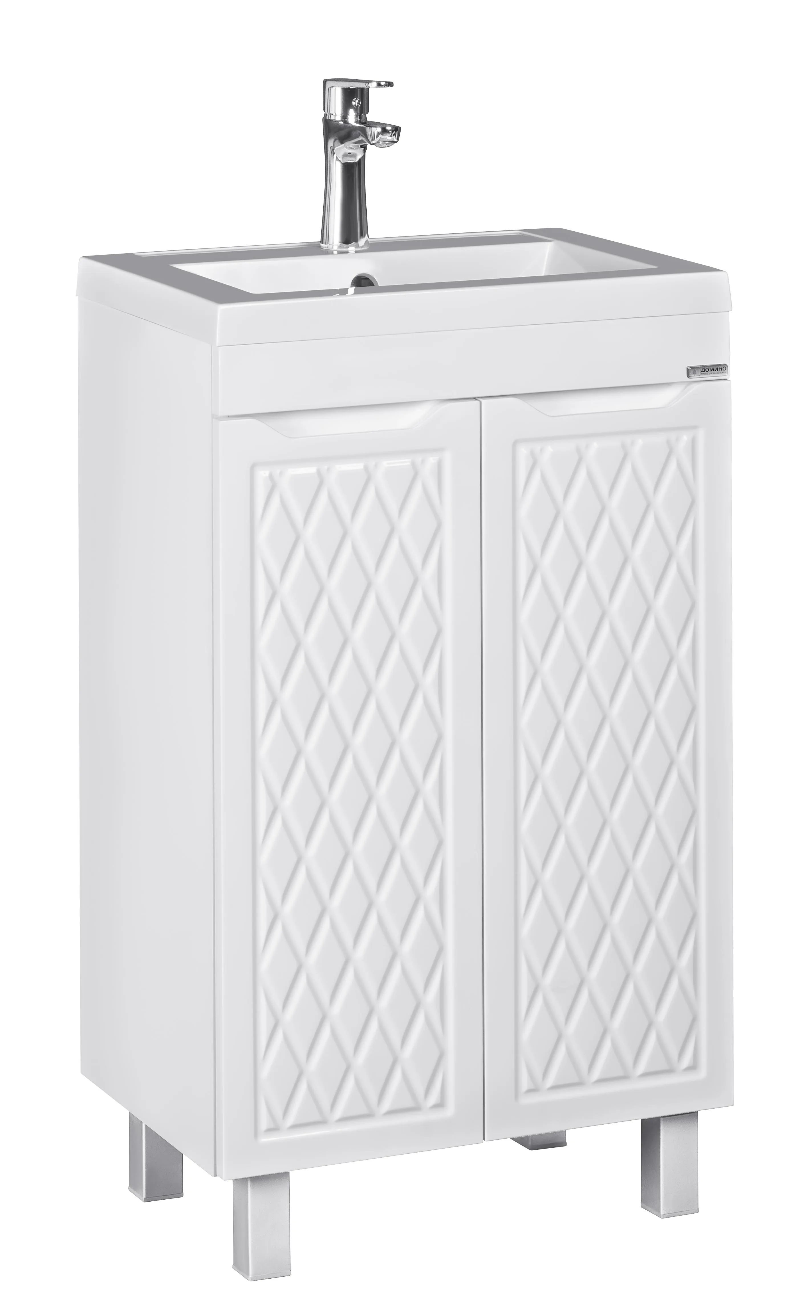 Тумба под умывальник "Andrea 50" 3D без ящика Домино