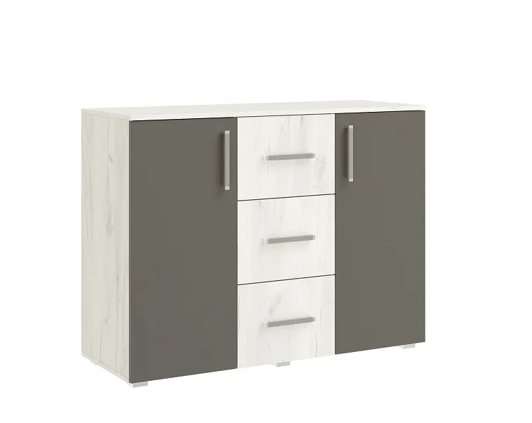 Комод Фиеста New 3 ящика, 2 двери