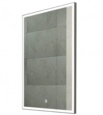 Зеркало с LED подсветкой Frame Silver 600х800