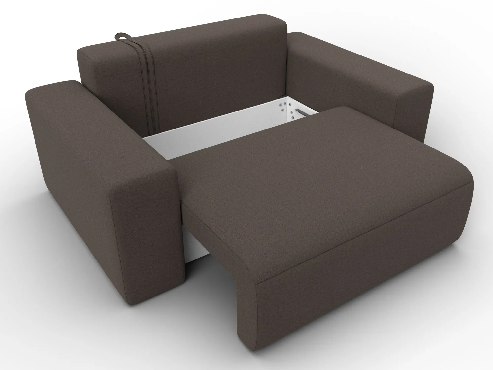 Кресло Лига-036 НПБ ( Амур коричневый )