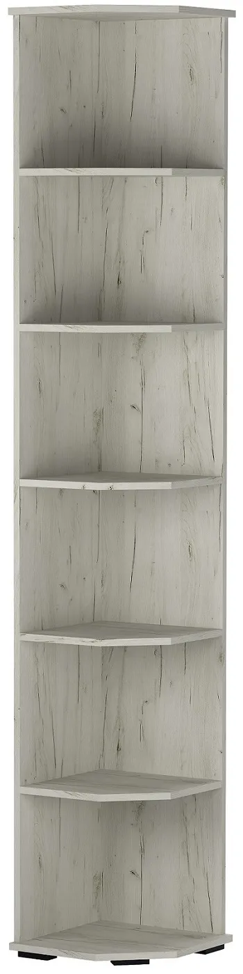 Шкаф торцевой ИТАЛИЯ ШТ-370 Крафт белый