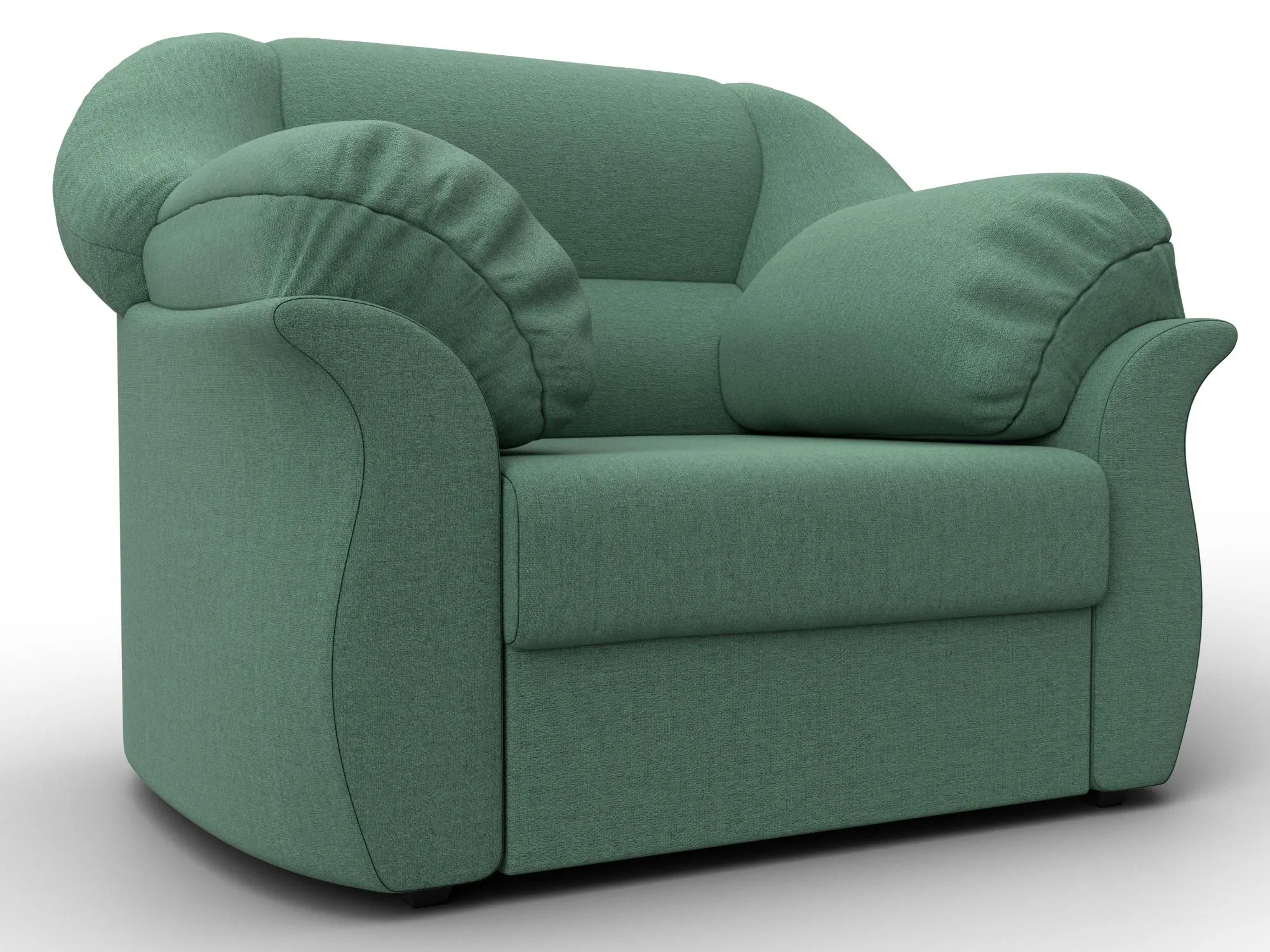 Кресло Карнелла ( Амур 11 зеленый )