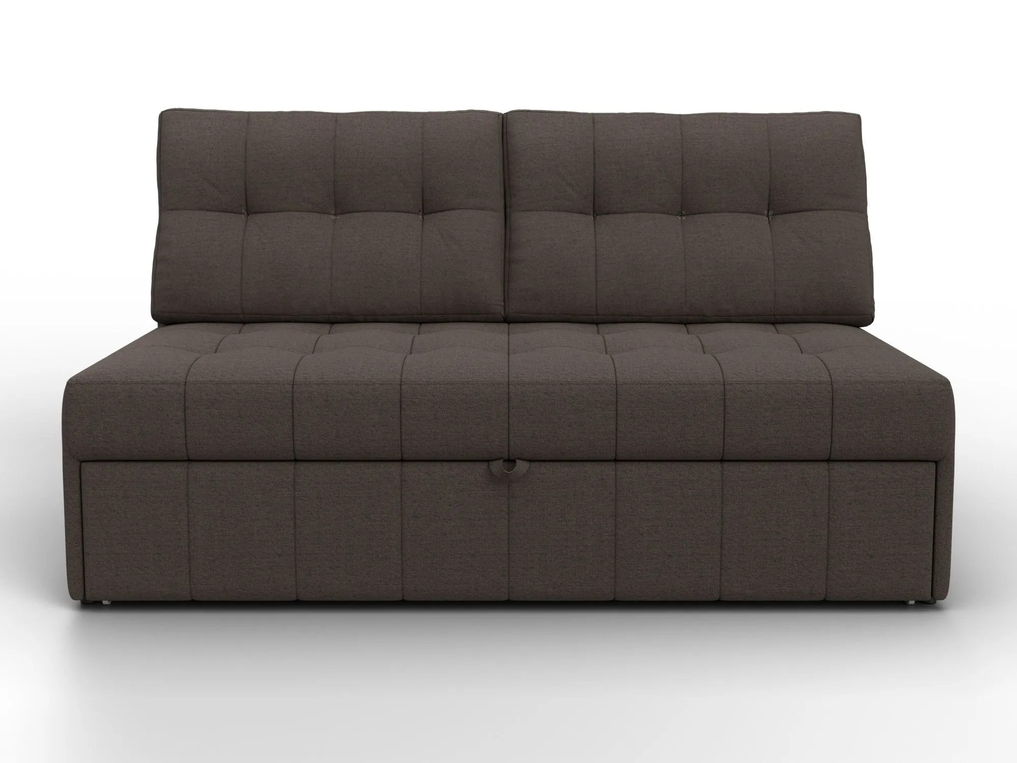 Диван прямой Лига-107 (140) ( Амур 05 коричневый )