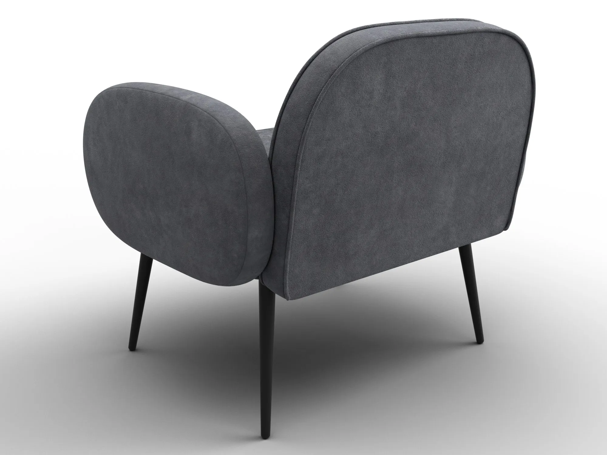 Кресло Лига-086 ( BRUT 16 темно-серый )