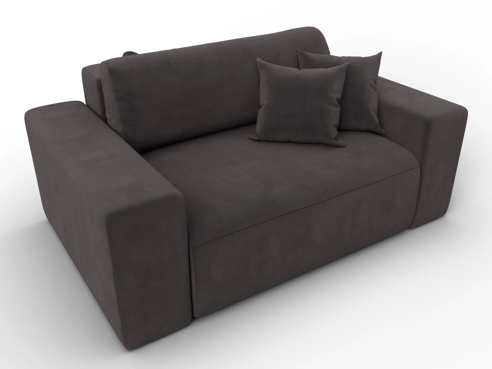 Кресло Лига-036 НПБ ( SEVEN 727 коричневый )