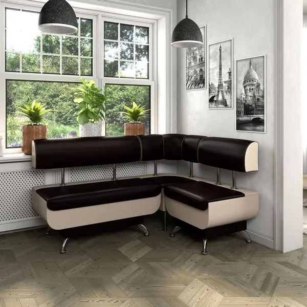 Кухонный диван Валенсия 221-101  Стандартный комплект 1500Х1200