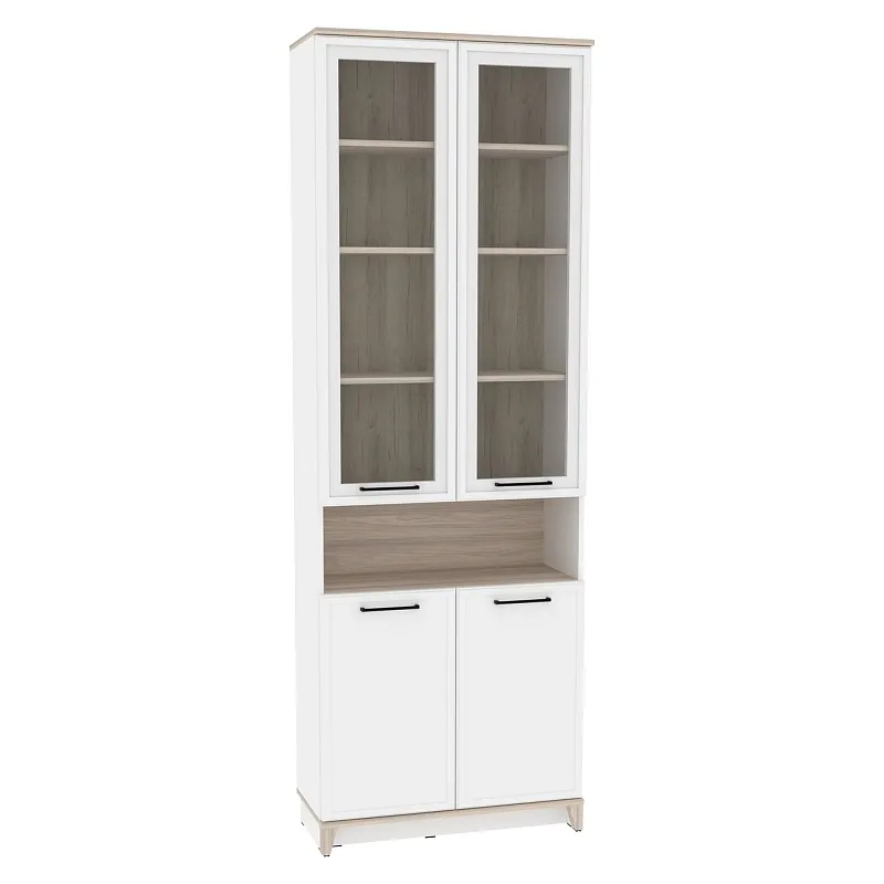 Шкаф для книг AURELIO 7 Белый