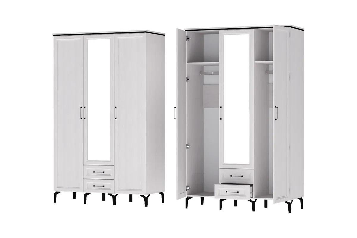 Шкаф ШК-3 Шарм Ясень Анкор Светлый