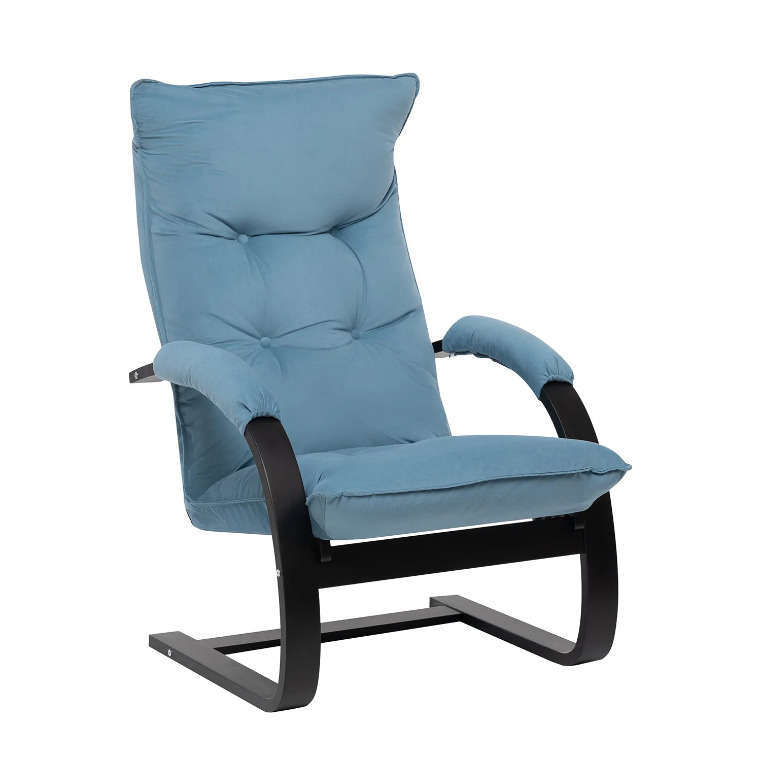 Кресло-трансформер Leset Монако (Венге/V47 синий)