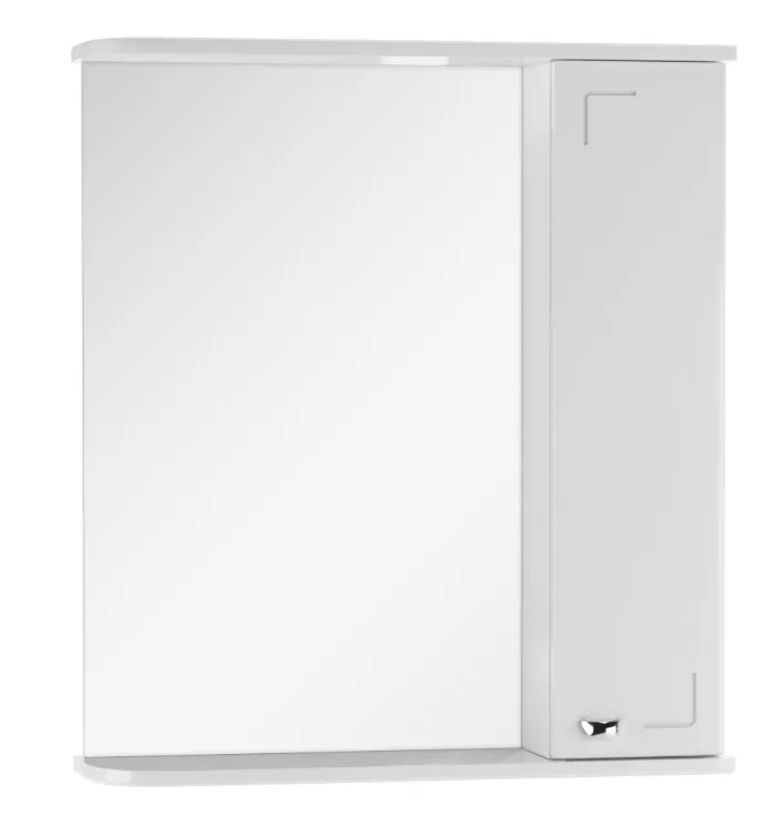 Шкаф-зеркало Классик 60 левый/правый Айсберг