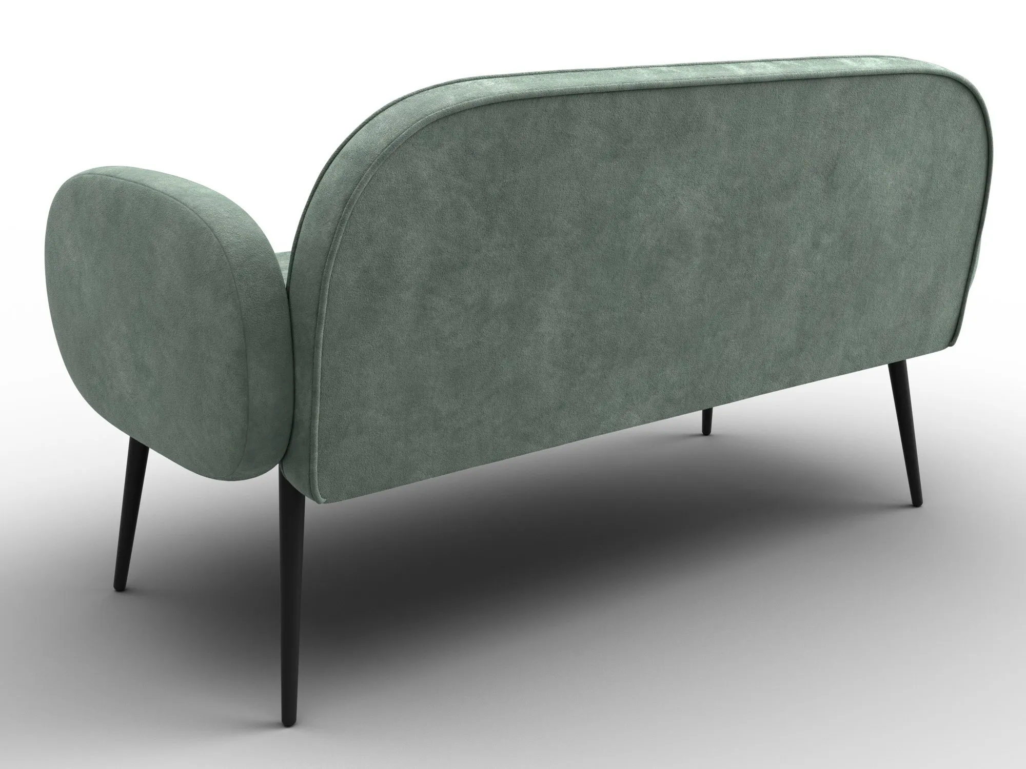 Диван прямой Лига-086 ( BRUT 08 зеленый )