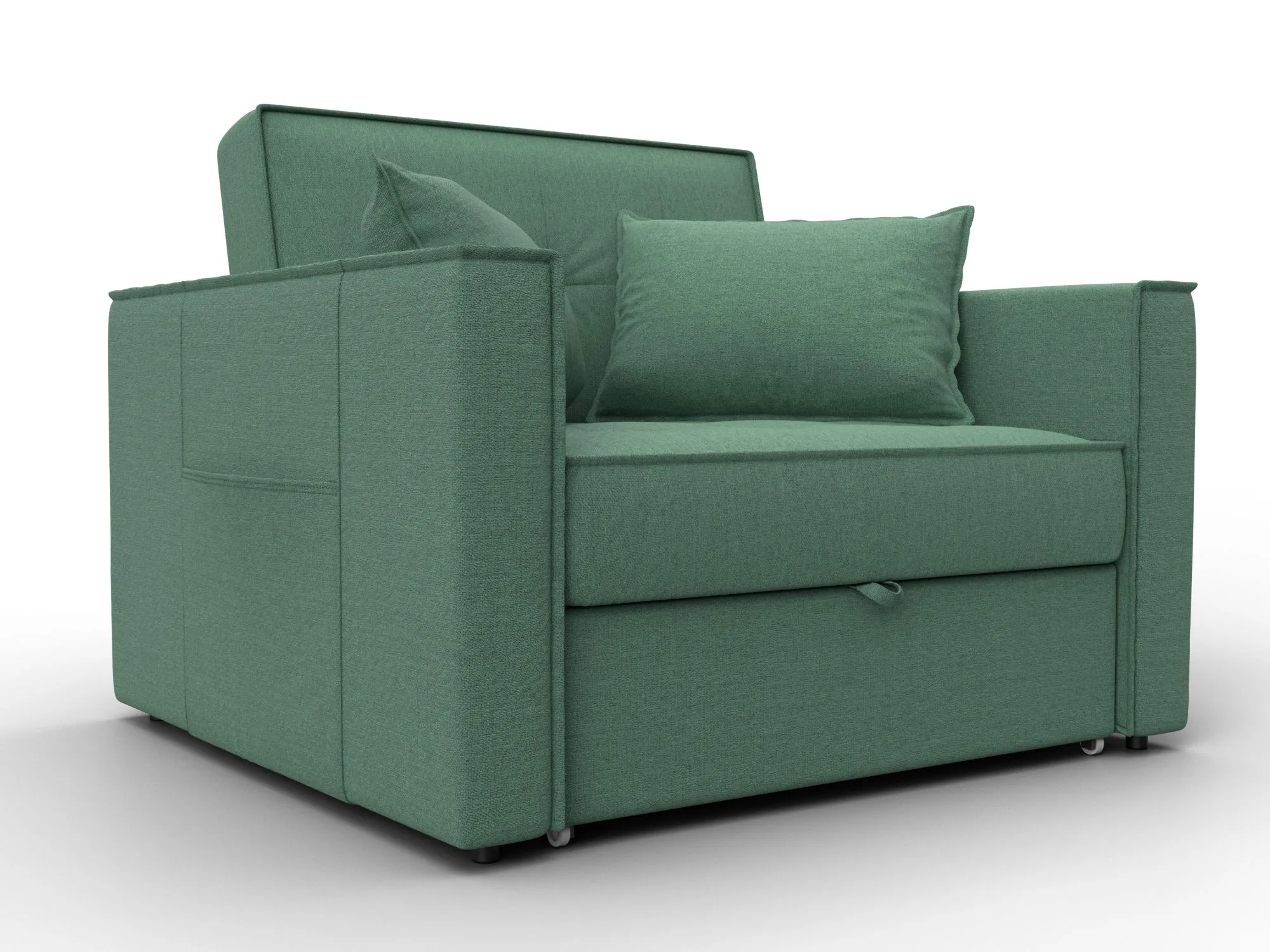 Кресло-кровать Лига-104 (80) ( Амур 11 зеленый )