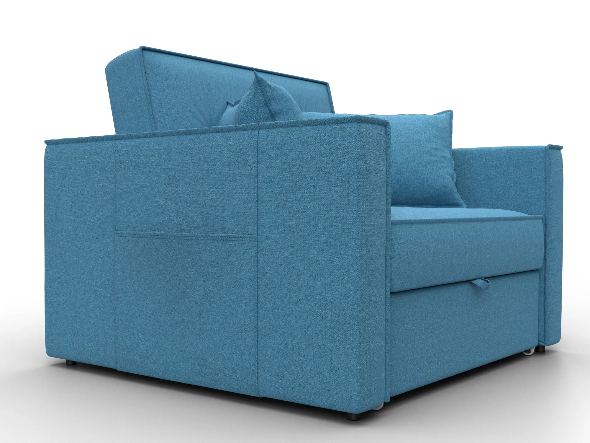 Кресло-кровать Лига-104 (80) ( Амур 10 голубой )