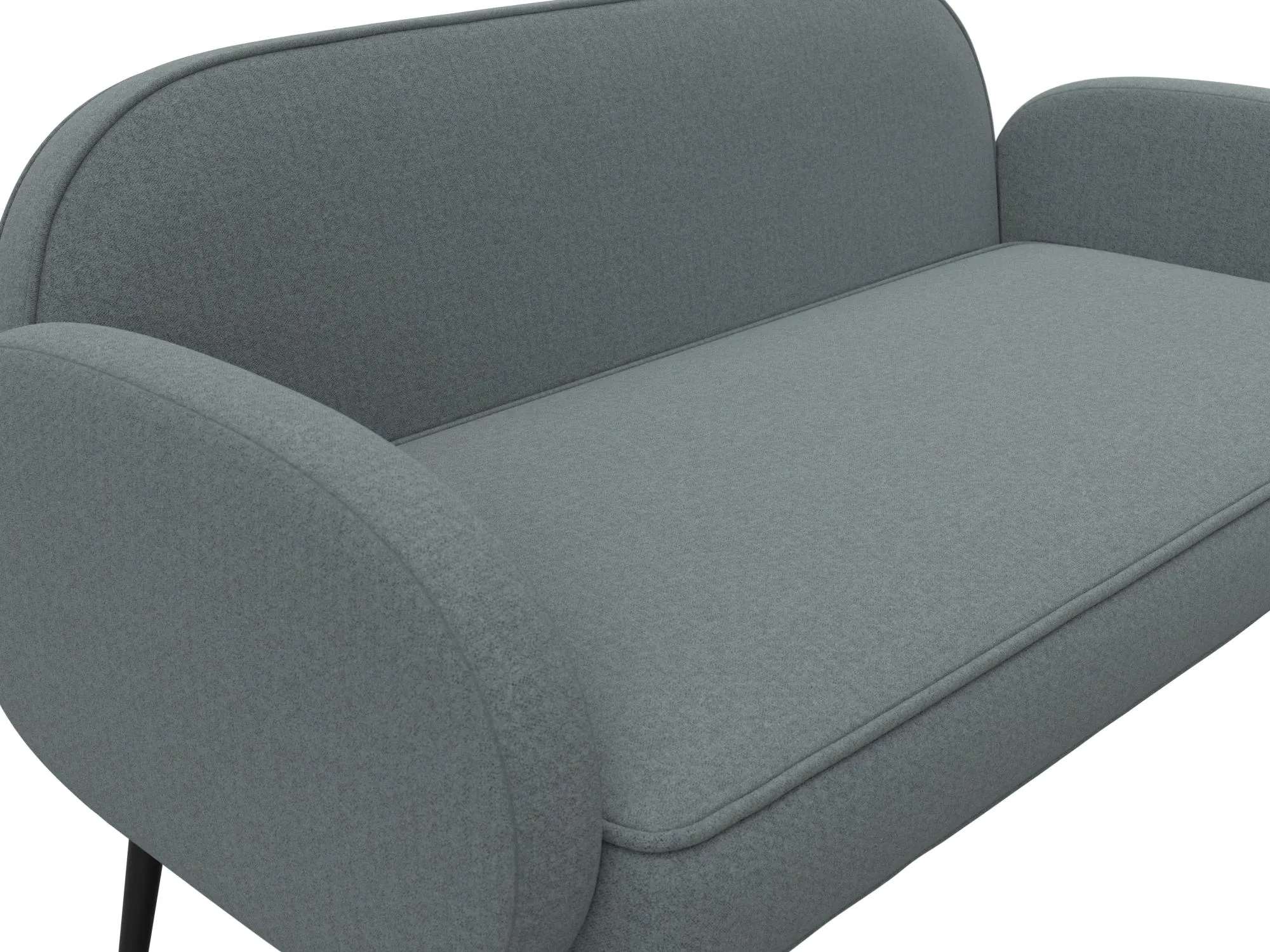 Диван прямой Лига-086 ( Амур 07 серый )