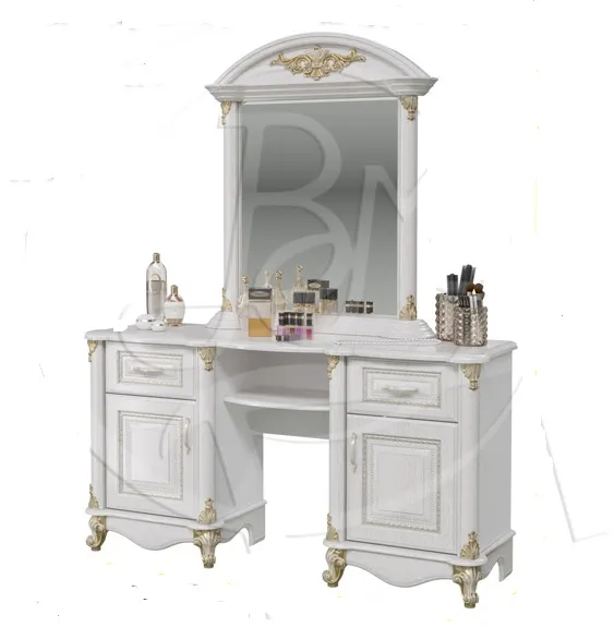 Стол туалетный с зеркалом Да Винчи СД-04+СД-06