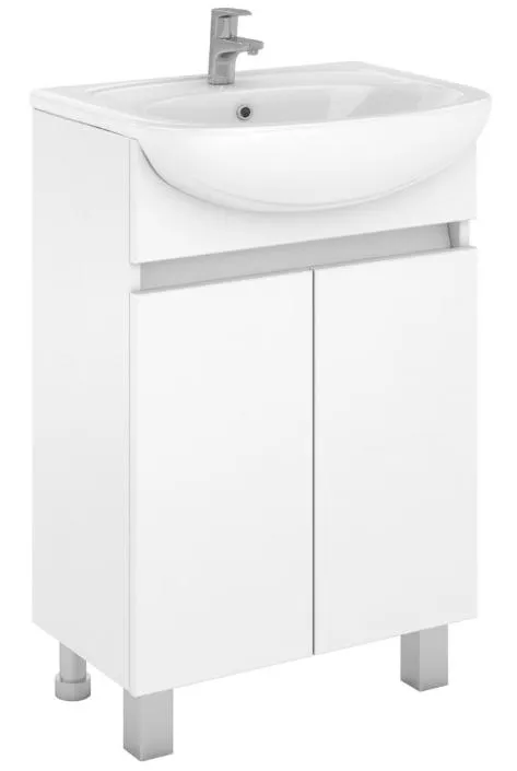 Тумба под умывальник "Арго 50 Норма" без ящика Айсберг