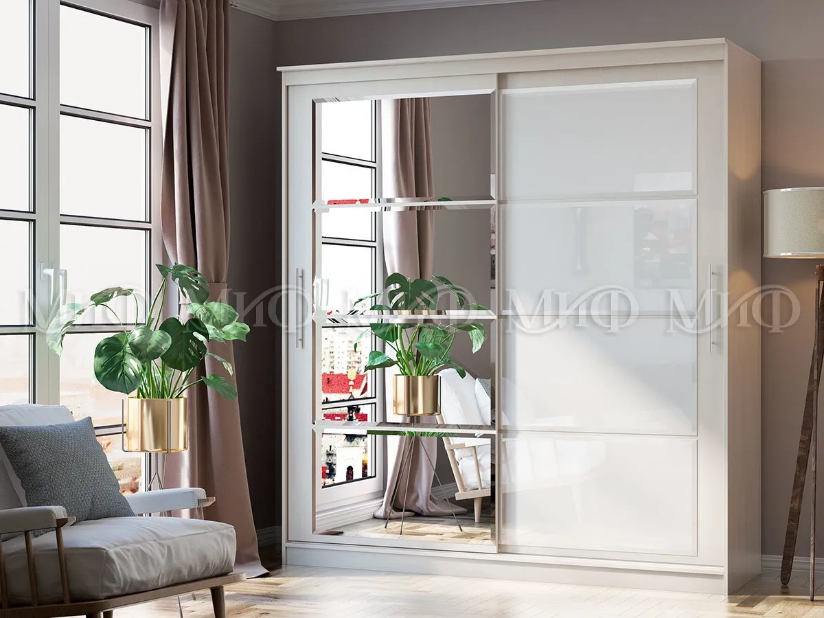 Шкаф-купе Элегант №7 Сандал 2000