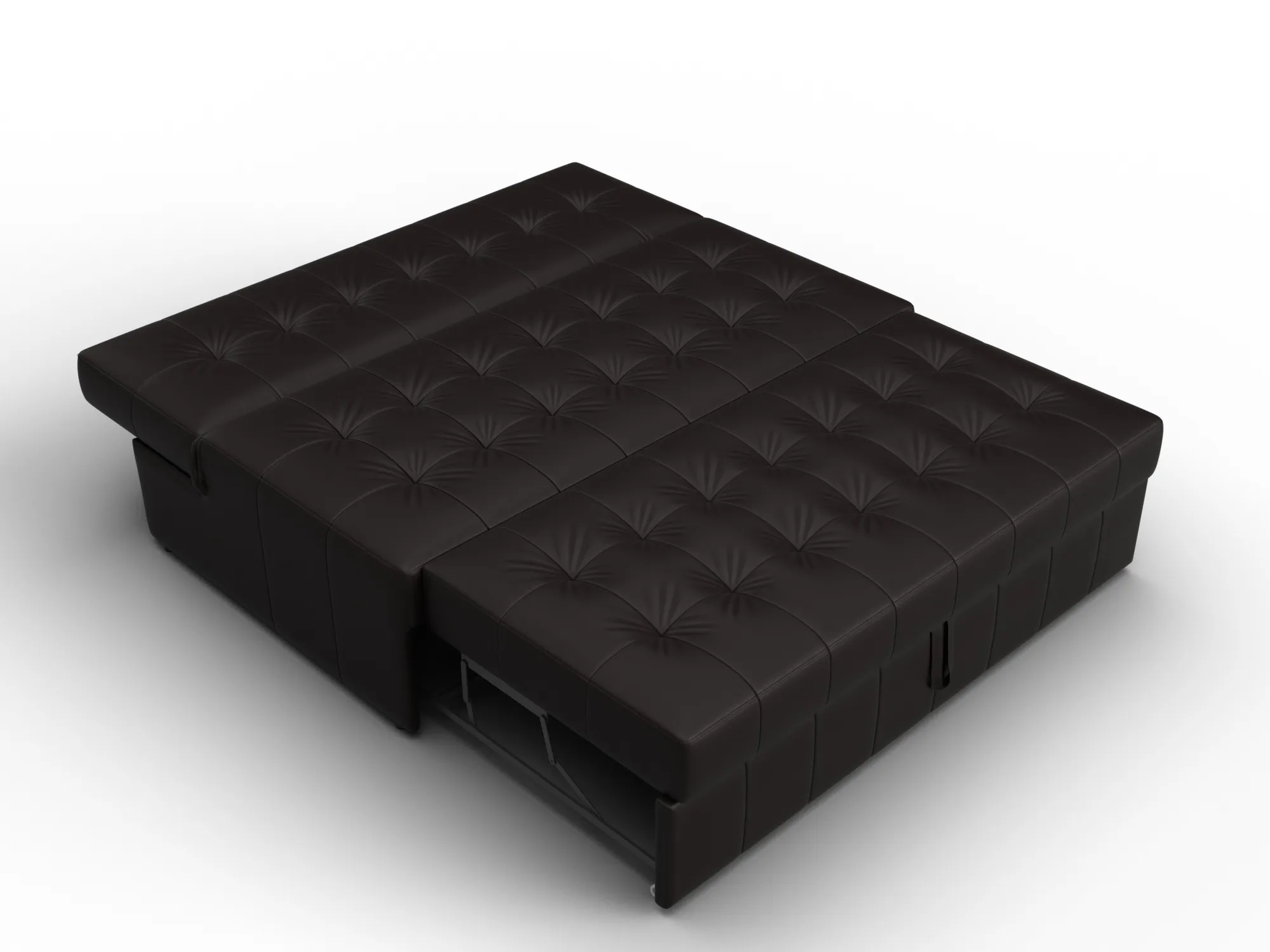 Диван прямой Лига-107 (140) ( GRIFON 12 коричневый )