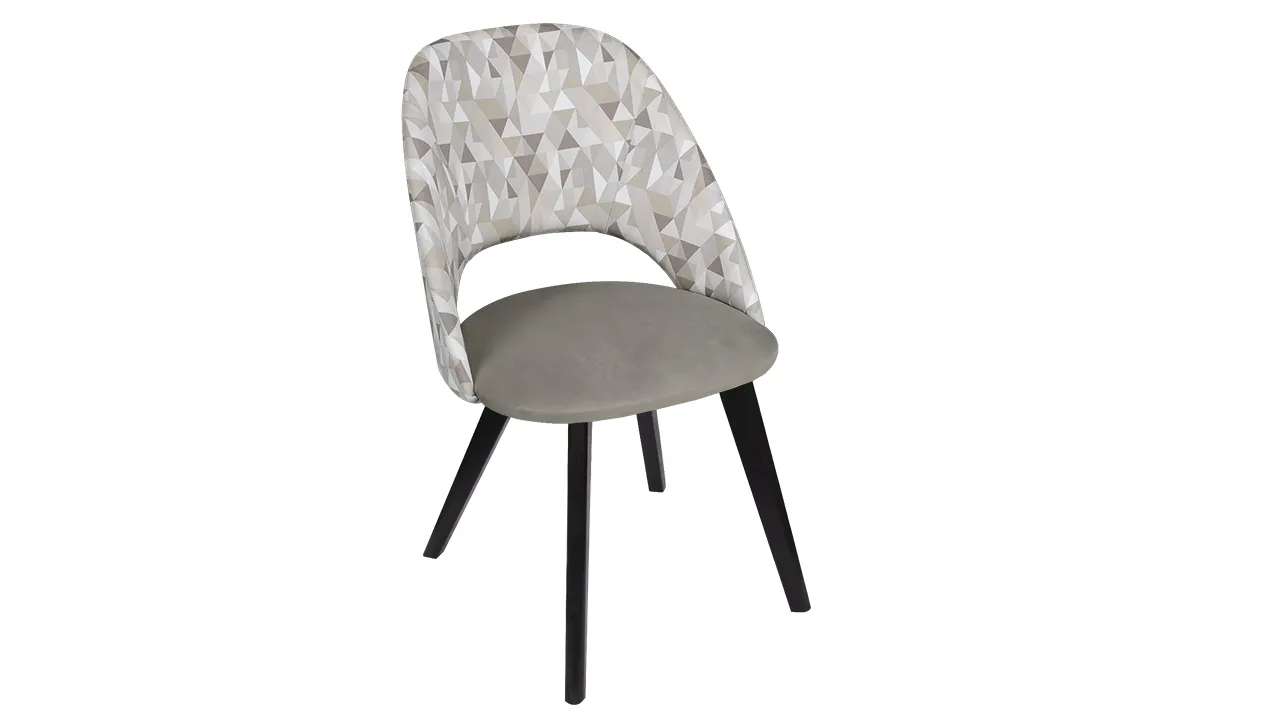 Стул Сириус тип 1 Черное дерево / тк. №122 / тк.120