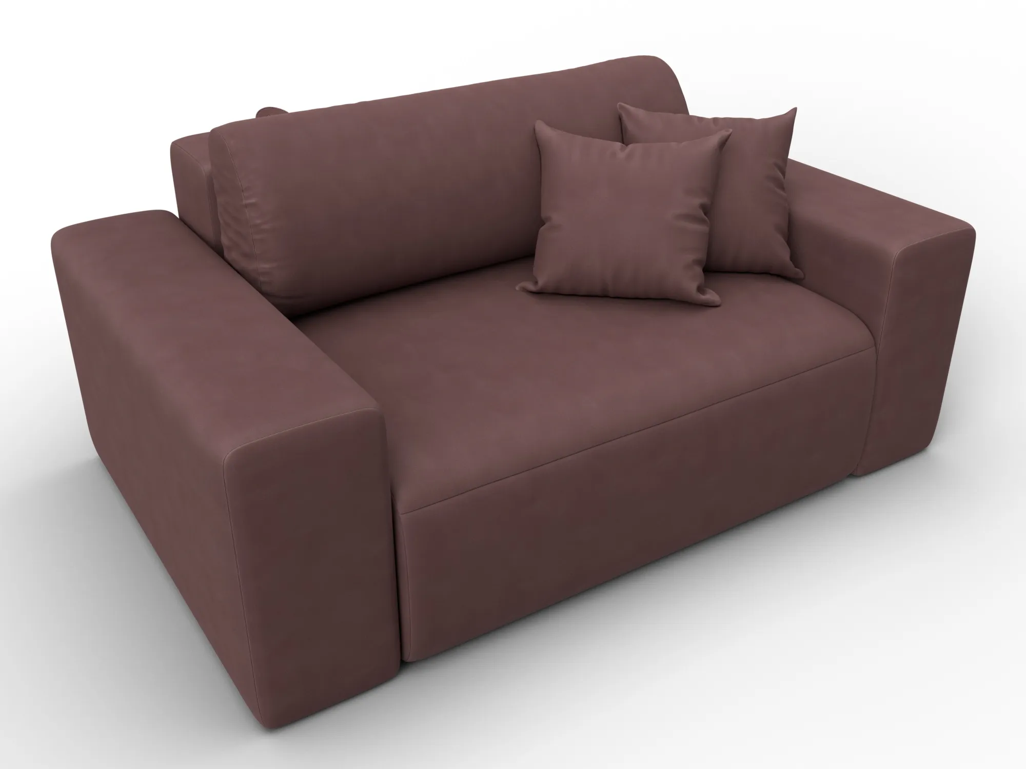 Кресло Лига-036 НПБ ( JOLY 09 бордовый )