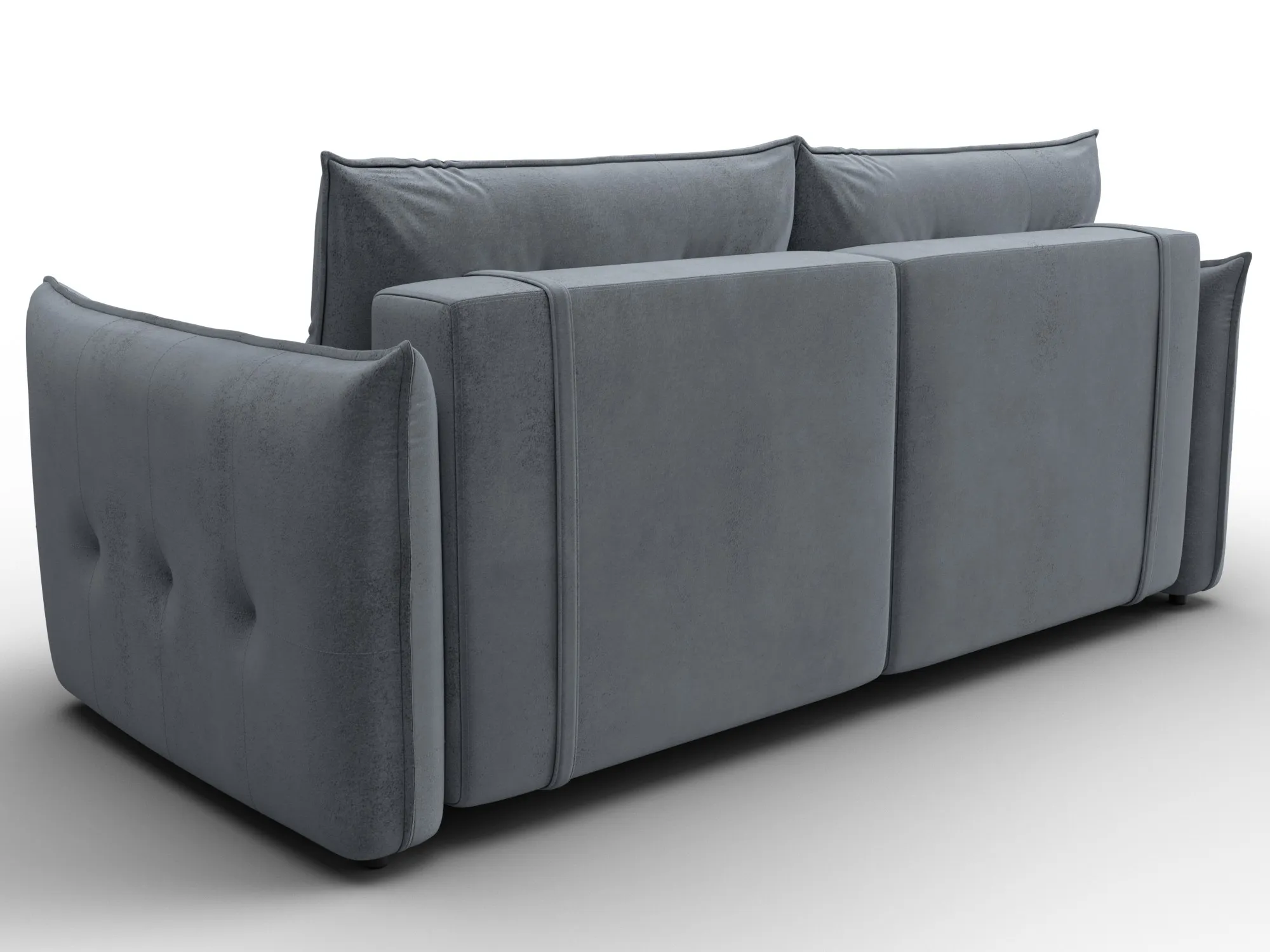 Диван прямой Лига-100 НПБ ( TOWER 10 серый )