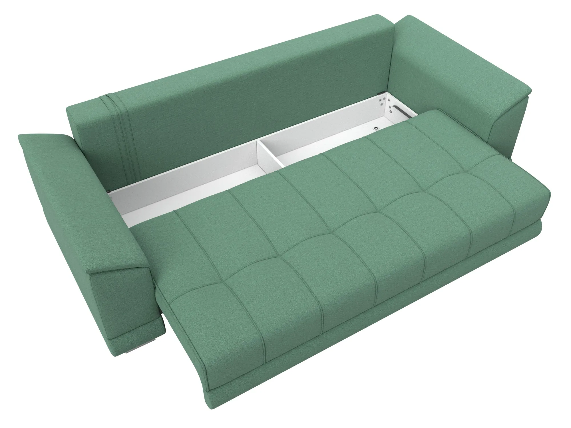 Диван прямой НордСтар НПБ ( Амур 11 зеленый )